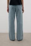 Palazzo Denim Pantolon-Ky Mavi-MRW-1515