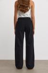 Palazzo Denim Pantolon-Siyah-MRW-1515