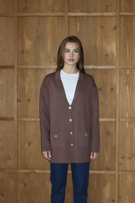 Metz Hırka-Kahverengi