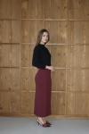 Triko Kalem Etek-Bordo-MRW-1600