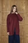 Makas Triko Tunik-Bordo-MRW-1559
