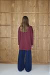 Makas Triko Tunik-Bordo-MRW-1559