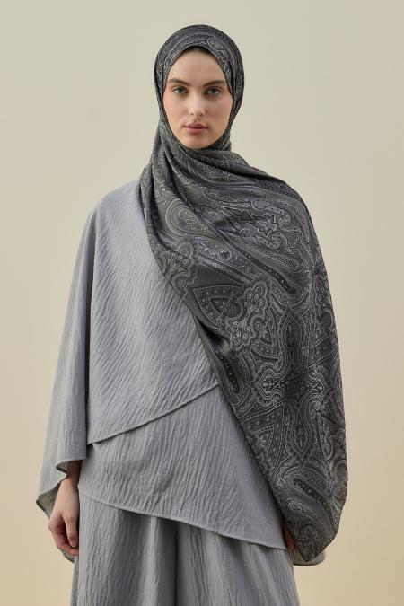 Iconıc Şal-Gümüş