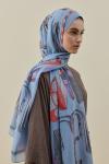 Artisan Şal-Mavi-MRW-2612