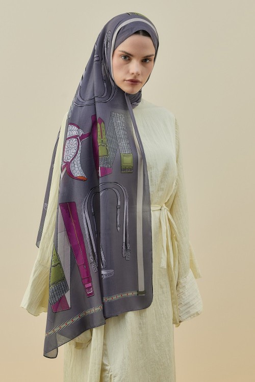 Artisan Şal-Füme-MRW-2612