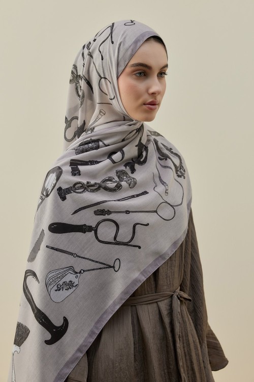 Luxe Minimal Şal-Bej-MRW-2614