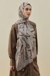 Luxe Minimal Şal-Kahverengi-MRW-2614