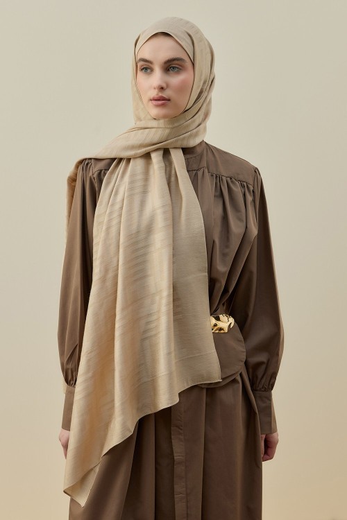 Royal Modest Şal-Bej-MRW-2601