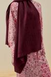Royal Modest Şal-Bordo-MRW-2601