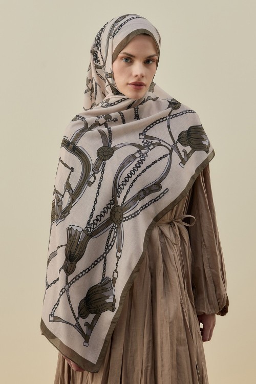Opal Touch Şal-Bej-MRW-2615