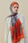 Modern Grace Şal-Turuncu-MRW-2613