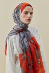 Modern Grace Şal-Turuncu-MRW-2613