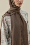 Soft Bambu Şal-Kahverengi-MRW-2619