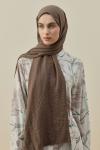 Soft Bambu Şal-Kahverengi-MRW-2619