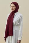 Soft Bambu Şal-Bordo