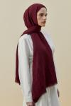Soft Bambu Şal-Bordo-MRW-2619
