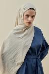 Soft Bambu Şal-Ekru-MRW-2619