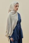 Soft Bambu Şal-Ekru-MRW-2619