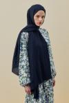 Soft Bambu Şal-Lacivert-MRW-2619