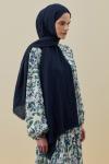 Soft Bambu Şal-Lacivert-MRW-2619