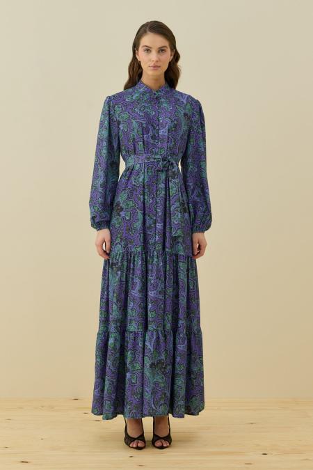 Bloom Serisi Elbise-Lacivert 