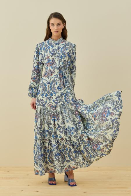 Bloom Serisi Elbise-Taş 