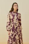 Bloom Serisi Elbise-Bordo -MRW-1750