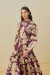 Bloom Serisi Elbise-Bordo -MRW-1750