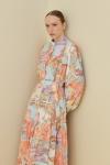 Bloom Serisi Elbise-Oranj -MRW-1735
