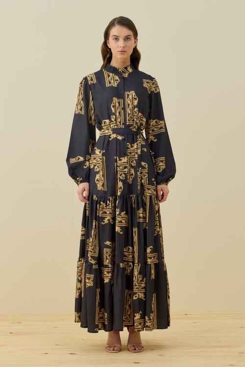 Estate Elbise-Gold -MRW-1662