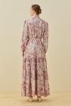 Bloom Serisi Elbise-Bordo-MRW-1758