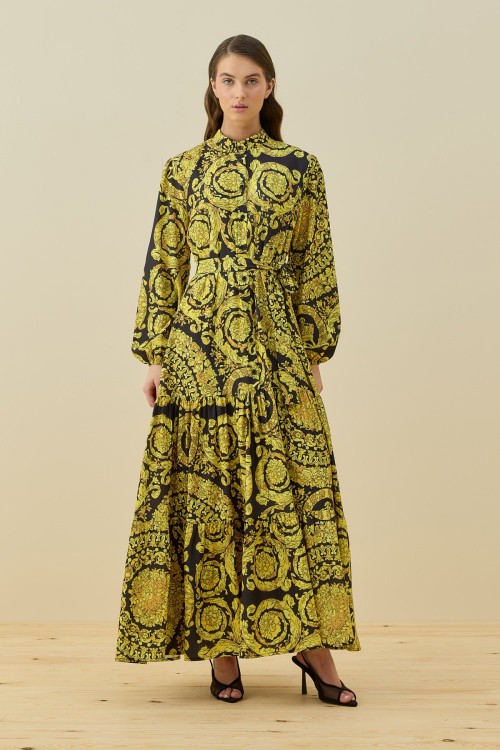 Bloom Serisi Elbise-Gold