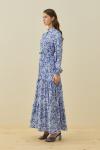 Bloom Serisi Elbise-Sax -MRW-1697