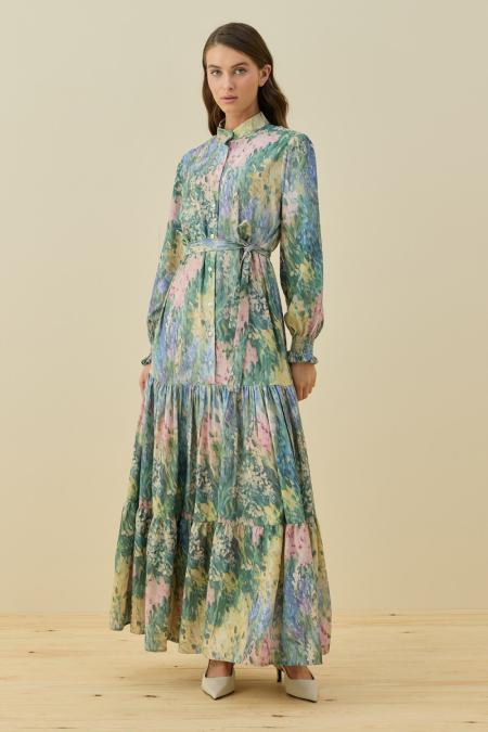 Gipeli Elbise-Yeşil 