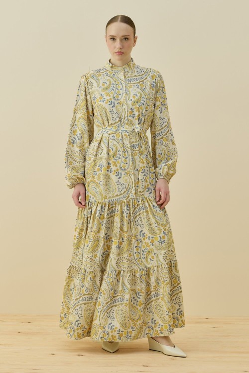 Estate Elbise-Sarı -MRW-1664