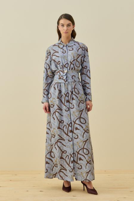 Rennes Elbise-İndigo 