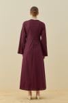 Chic Elbise-Bordo -MRW-1621