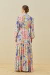 Vintage Vual Elbise-Fuşya -MRW-1721