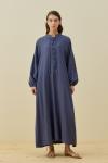 Robe Elbise-Lacivert -MRW-1680