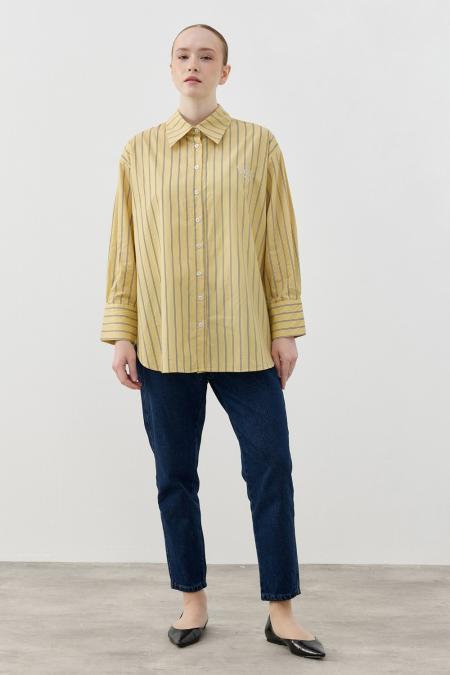 Old Retro Gömlek-Sarı