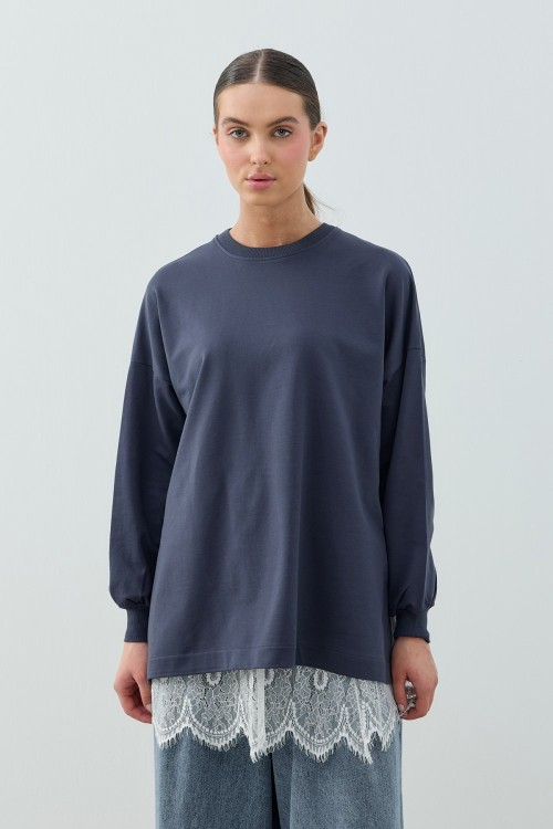 Loli Sweat-İndigo -MRW-1793