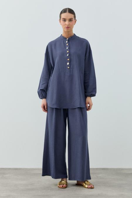 Seashell Takım-İndigo 