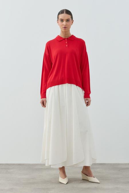 Basic Triko-Kırmızı 