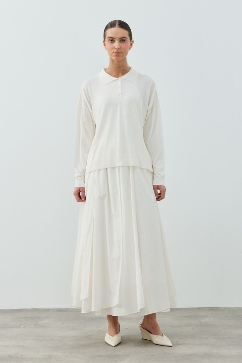 Basic Triko-Beyaz-MRW-1790