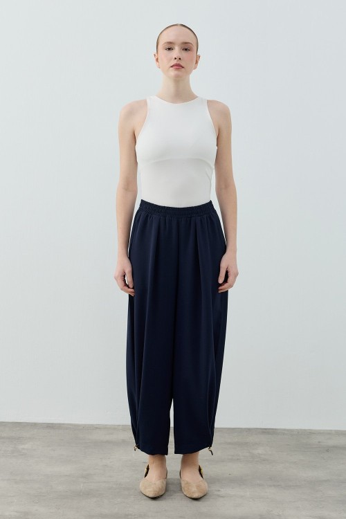 Spor Krep Pantolon-Lacivert-MRW-1628