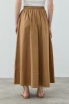 New Poplin Etek-Camel -MRW-1631