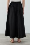 New Poplin Etek-Siyah -MRW-1631