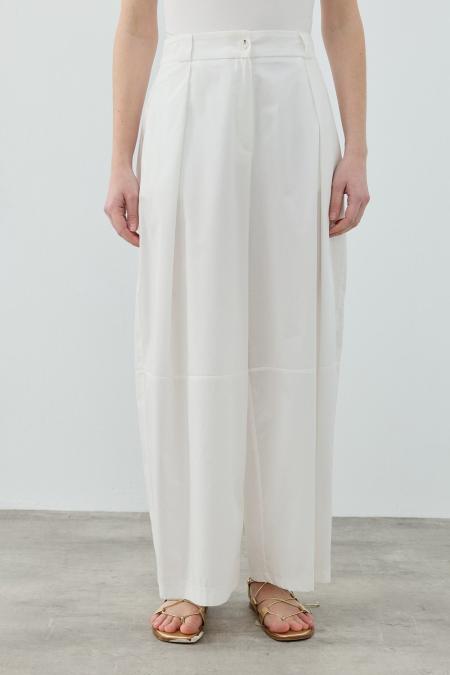 Basic Pantolon-Ekru 