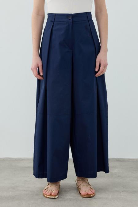 Basic Pantolon-Lacivert 