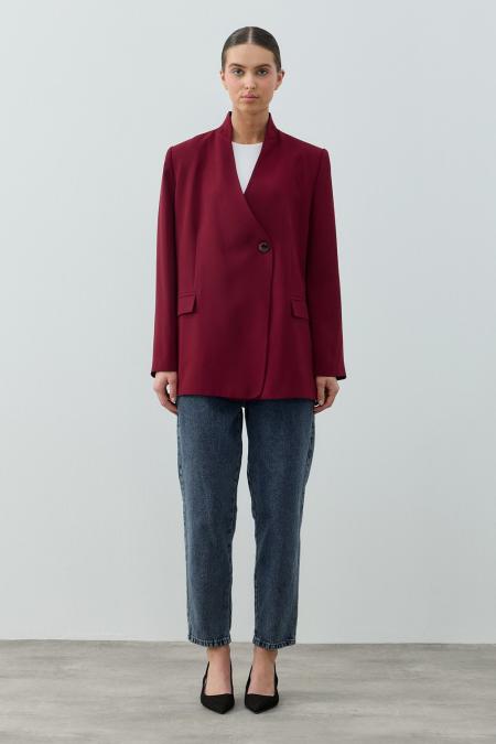 Ceremony Ceket-Bordo 